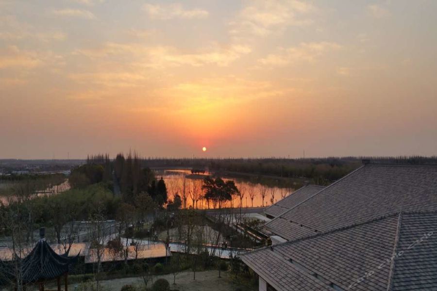 Taoyuan Shuixiang Hotel Chongming Bagian luar foto